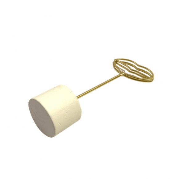 Gold Lips Metal Photo Clip Holder Stand - Picture 4 of 6